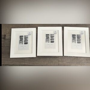 White Picture Frame Set